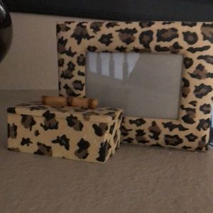 Picture frame with matching box